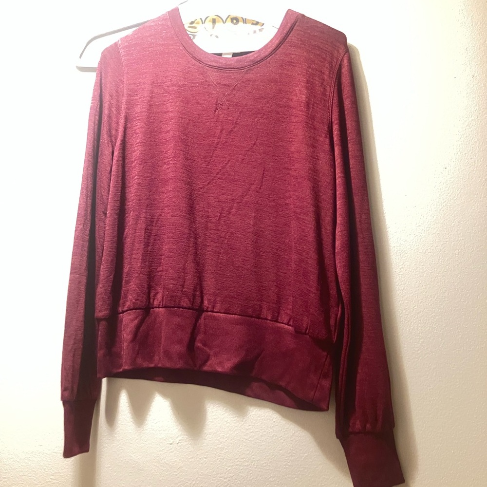 Banana Republic Deep Burgundy Luxe Sweater